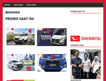 Tablet Screenshot of infomobildaihatsu.com